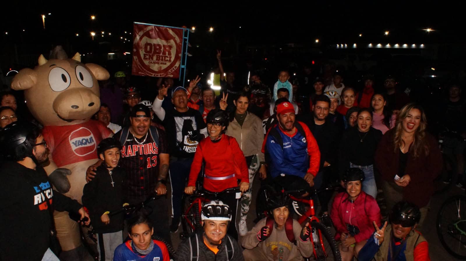 Un éxito la pedaleada con causa de Cremería del Yaqui