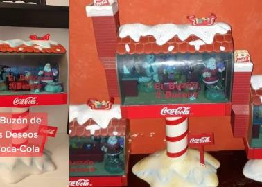 VIDEO | Así era la colección navideña de Coca-Cola con el buzón de los deseos de 2002