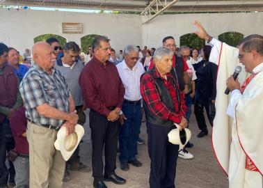 Bendicen a músicos en Navojoa por su día