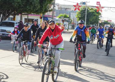 Invitan a paseo navideño en bicicleta 2024 en Cajeme