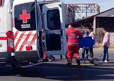 Embisten a ciclista al sur de Ciudad Obregón