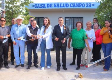 Cajeme: Inauguran Casa de Salud en Campo 29