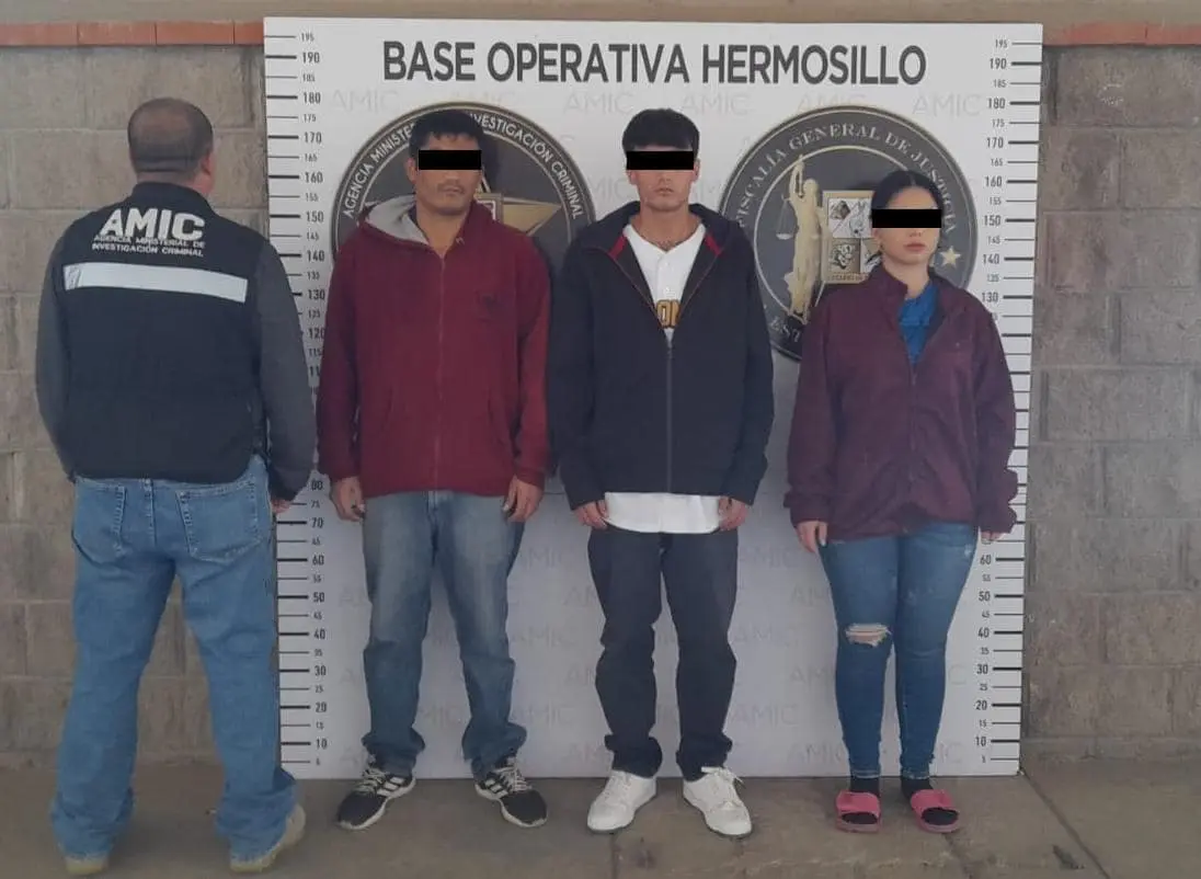 Detienen a tres durante cateo en Hermosillo