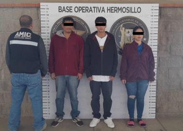 Detienen a tres durante cateo en Hermosillo