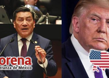 Morena lanza advertencia a Donald Trump tras amenaza de Estados Unidos