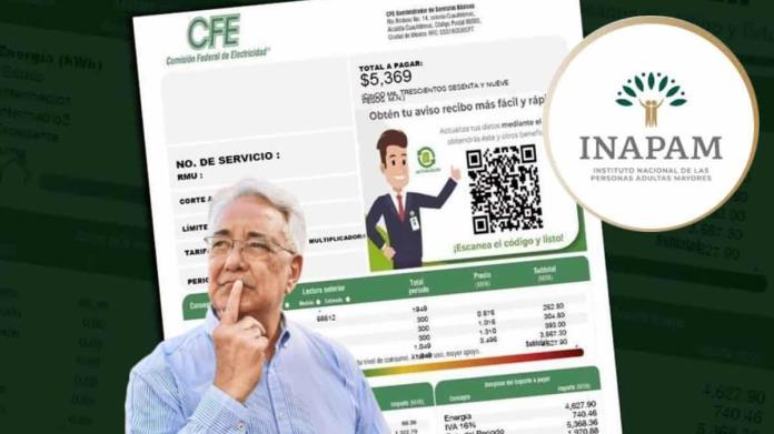 Inapam y CFE: ¿habrá descuentos en el recibo de luz para los adultos mayores? Inapam y CFE: ¿habrá descuentos en el recibo de luz para los adultos mayores?