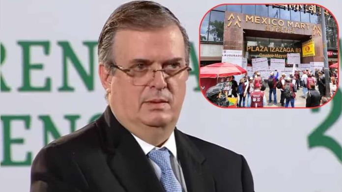Ebrard declara la "guerra" a la piratería en México tras operativo en plaza Ebrard declara la "guerra" a la piratería en México tras operativo en plaza