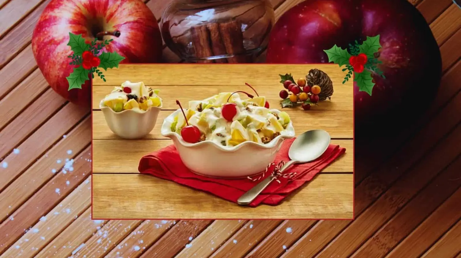 Ensalada de manzana: ¿Cuánto cuesta prepararla esta Navidad 2024?