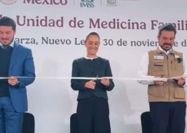 Claudia Sheinbaum añade a Cuitláhuac García a su equipo en la inauguración del Hospital Psiquiátrico de Orizaba