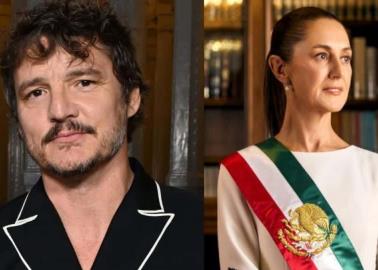 Pedro Pascal causa revuelo tras compartir un video de Sheinbaum en sus redes sociales