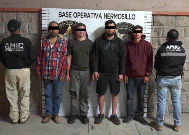 Capturan a presuntos "huachicoleros" en Hermosillo