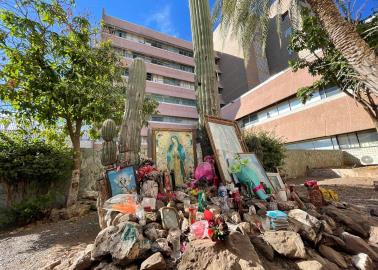 Virgen de Guadalupe es venerada en el Hospital General Regional 01 del IMSS