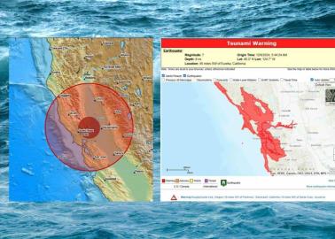 Sismo de magnitud 7 sacude el norte de California y activa alerta de tsunami