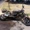 Se incendia motocicleta en Cajeme; conductor sale ileso