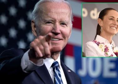 Joe Biden felicita a Sheinbaum tras el decomiso de fentanilo en México