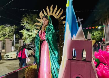 ¡Viva la Virgen de Guadalupe!: gritan familias del pueblo de Cócorit