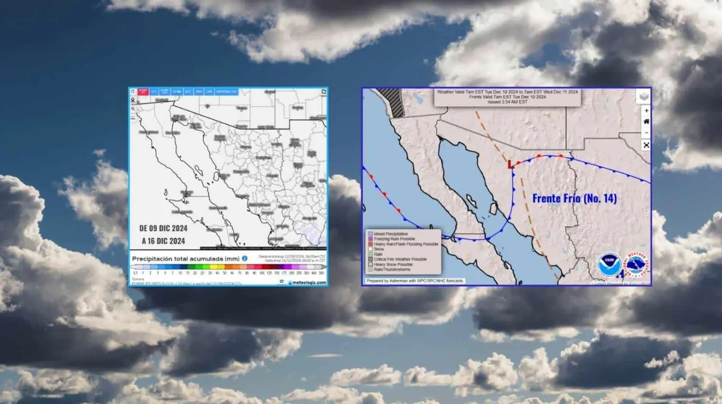 Clima en Hermosillo hoy 11 de diciembre: días fríos y nublados durante esta semana
