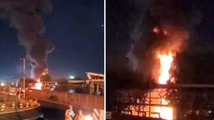 VIDEO | Reportan incendio en refinería de Salamanca, Guanajuato VIDEO | Reportan incendio en refinería de Salamanca, Guanajuato