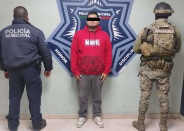 Detienen a hombre con auto robado en Ciudad Obregón