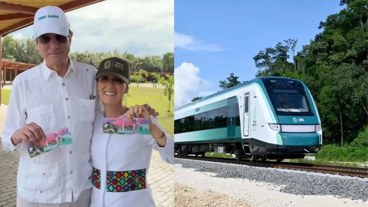 Claudia Sheinbaum da el visto bueno al tren maya Fuentes: X