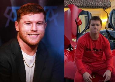 ¿Cuánto dinero cuesta el nuevo Ferrari que Canelo Álvarez presumió en redes sociales?