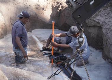 En Navojoa avanza instalación de Pozo Valle Buey 8; cerca de acabar desabasto de agua