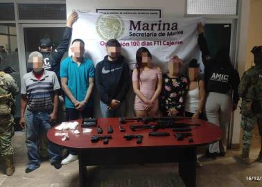 En operativo de la FTI detienen a 11 presuntos delincuentes en Cajeme