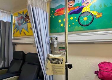 IMSS: Así quedó el cuarto de quimioterapia ambulatoria para niños en el HGR No. 1