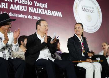 Sheinbaum y Durazo inauguran Universidad del Pueblo Yaqui