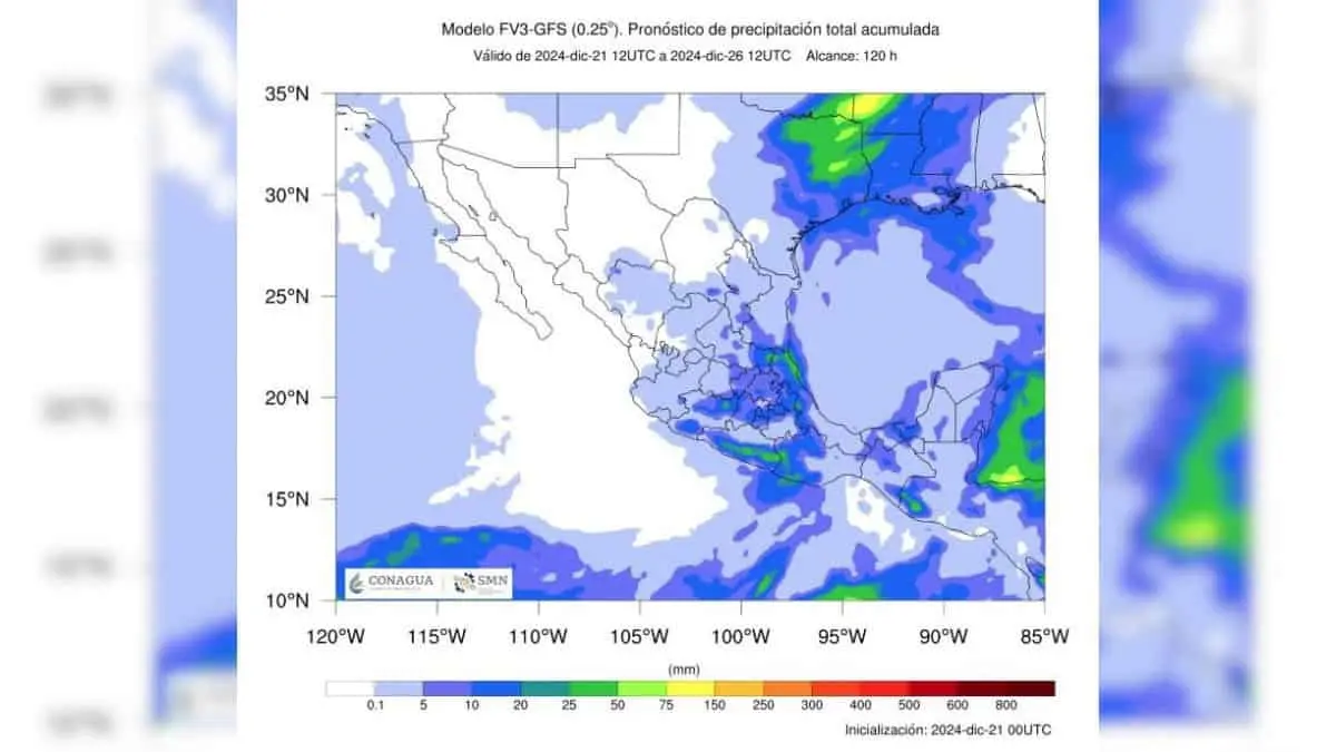clima en sonora hoy 22 de diciembre Fuentes: Proteccion civil