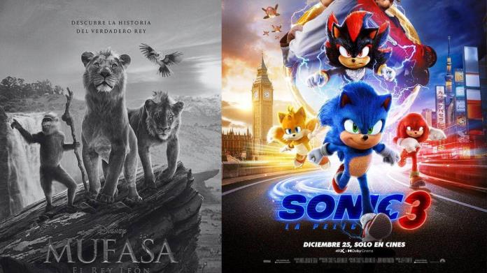 Sonic 3 arrasa en la taquilla contra El Rey León Sonic 3 arrasa en la taquilla contra El Rey León