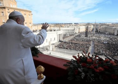 Mensaje de Navidad: Papa Francisco llama a silenciar armas y buscar diálogo