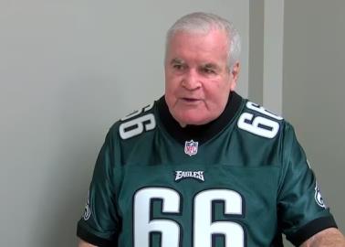 Muere Bill Bergey, leyenda de los Eagles; en 2021 se le diagnosticó cáncer de mandíbula