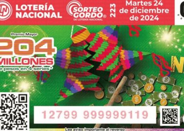 ¿Qué número ganó Sorteo Gordo de Navidad 2024?