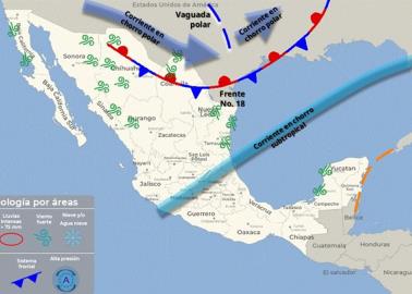 Clima en Sonora hoy 27 de diciembre: Frente frío 18 provocará ambiente gélido en la entidad