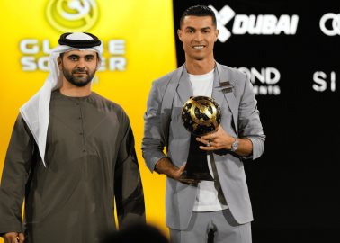 Cristiano Ronaldo gana el premio a mejor jugador de Oriente Medio