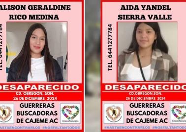 Desaparecen jovencitas en Ciudad Obregón