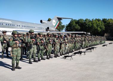 Sinaloa recibe 200 elementos de élite del Cuerpo de Fuerzas Especiales para reforzar la seguridad