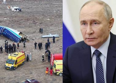 Putin se disculpa por el accidente de Azerbaijan Airlines en el espacio aéreo ruso