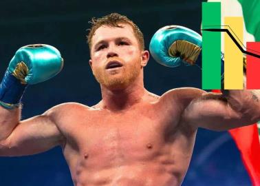 Canelo Álvarez no fue el boxeador que más dinero generó este 2024