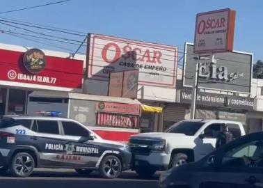 En Ciudad Obregón, conductor queda dormido al volante y moviliza a policías