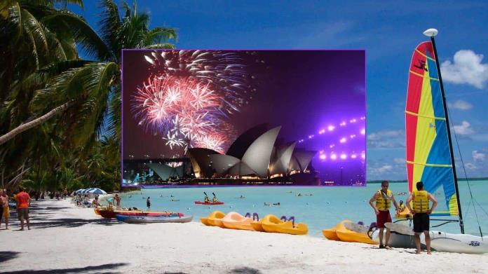 Kiribati, el paraíso donde se celebra el Año Nuevo 2025