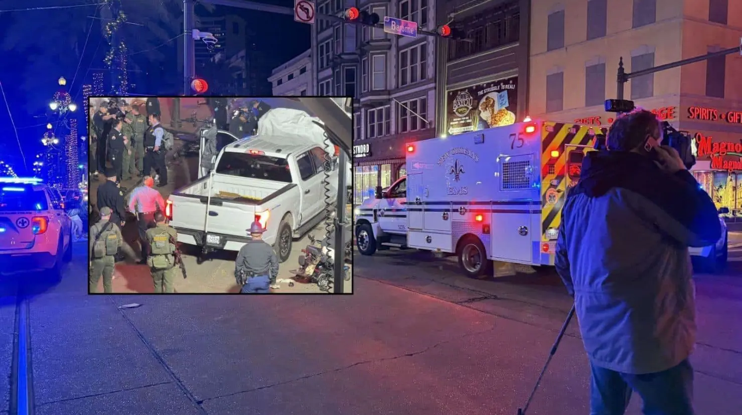 Nueva Orleans: Atropello deja 10 muertos y 30 heridos en Año Nuevo