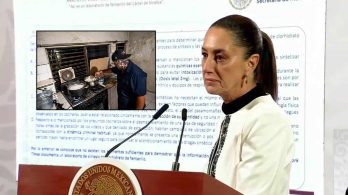 Gobierno de México desmiente reportaje del New York Times sobre supuesto laboratorio de fentanilo Gobierno de México desmiente reportaje del New York Times sobre supuesto laboratorio de fentanilo