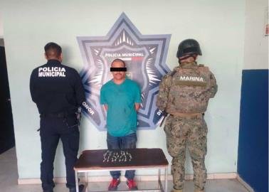 Detienen a hombre con droga en la colonia Libertad de Ciudad Obregón