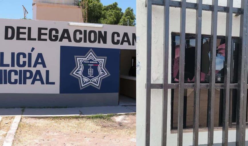 Atacan Delegación de Policía en Cajeme