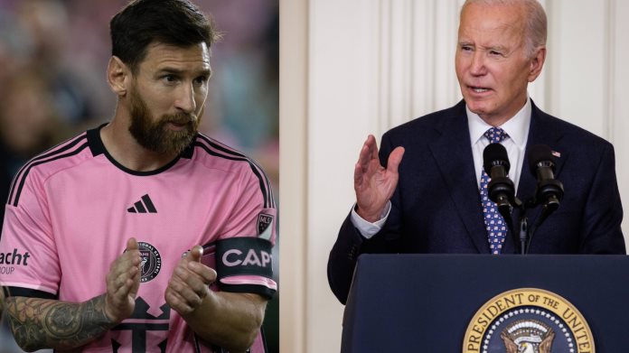 Messi no asiste a ceremonia de entrega de Medalla Presidencial con Biden Messi no asiste a ceremonia de entrega de Medalla Presidencial con Biden