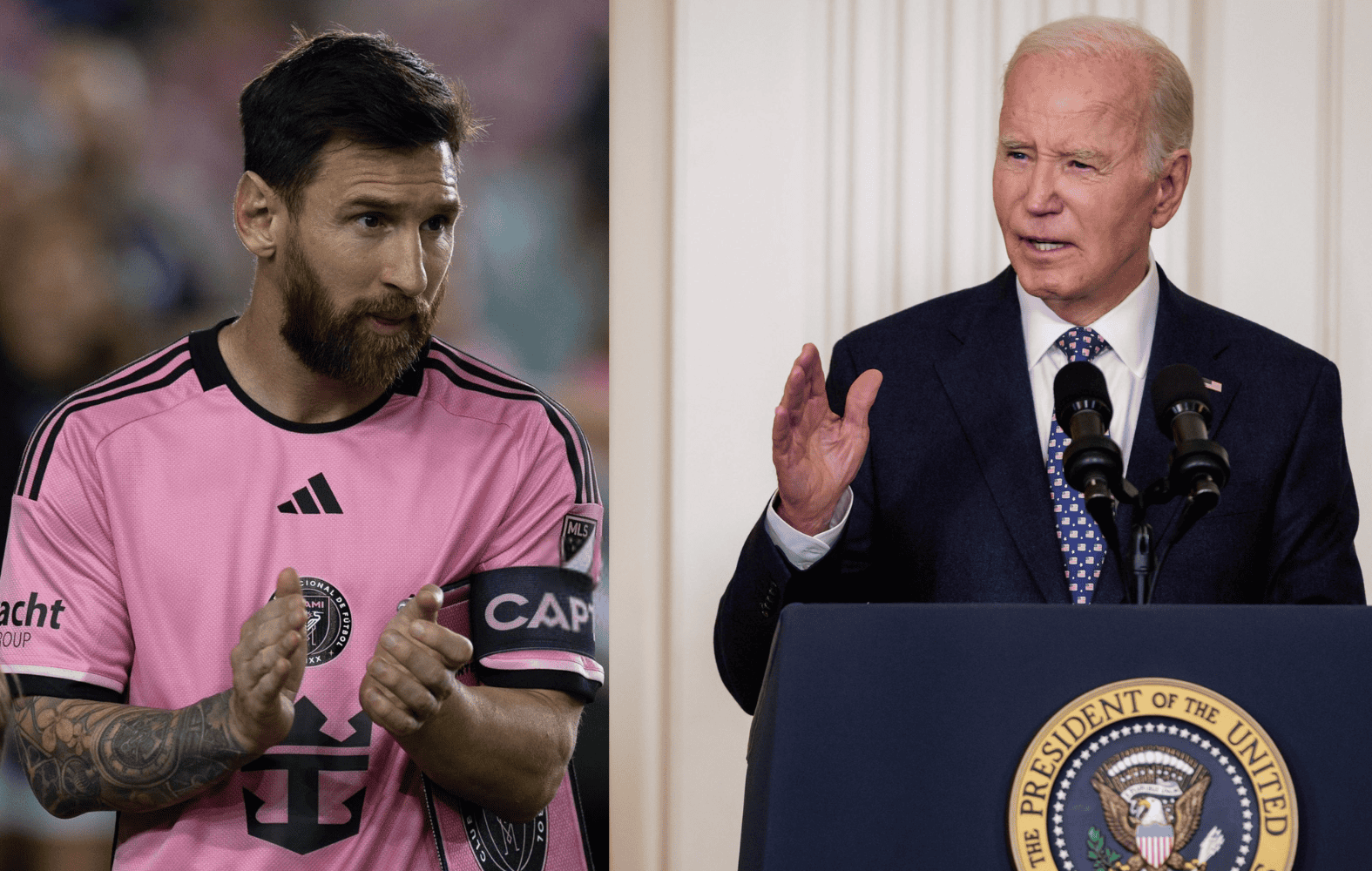 Messi no asiste a ceremonia de entrega de Medalla Presidencial con Biden