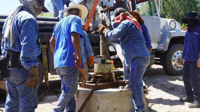 Cerca de acabar desabasto de agua, afinan detalles en el Pozo Valle Buey 8 Cerca de acabar desabasto de agua, afinan detalles en el Pozo Valle Buey 8