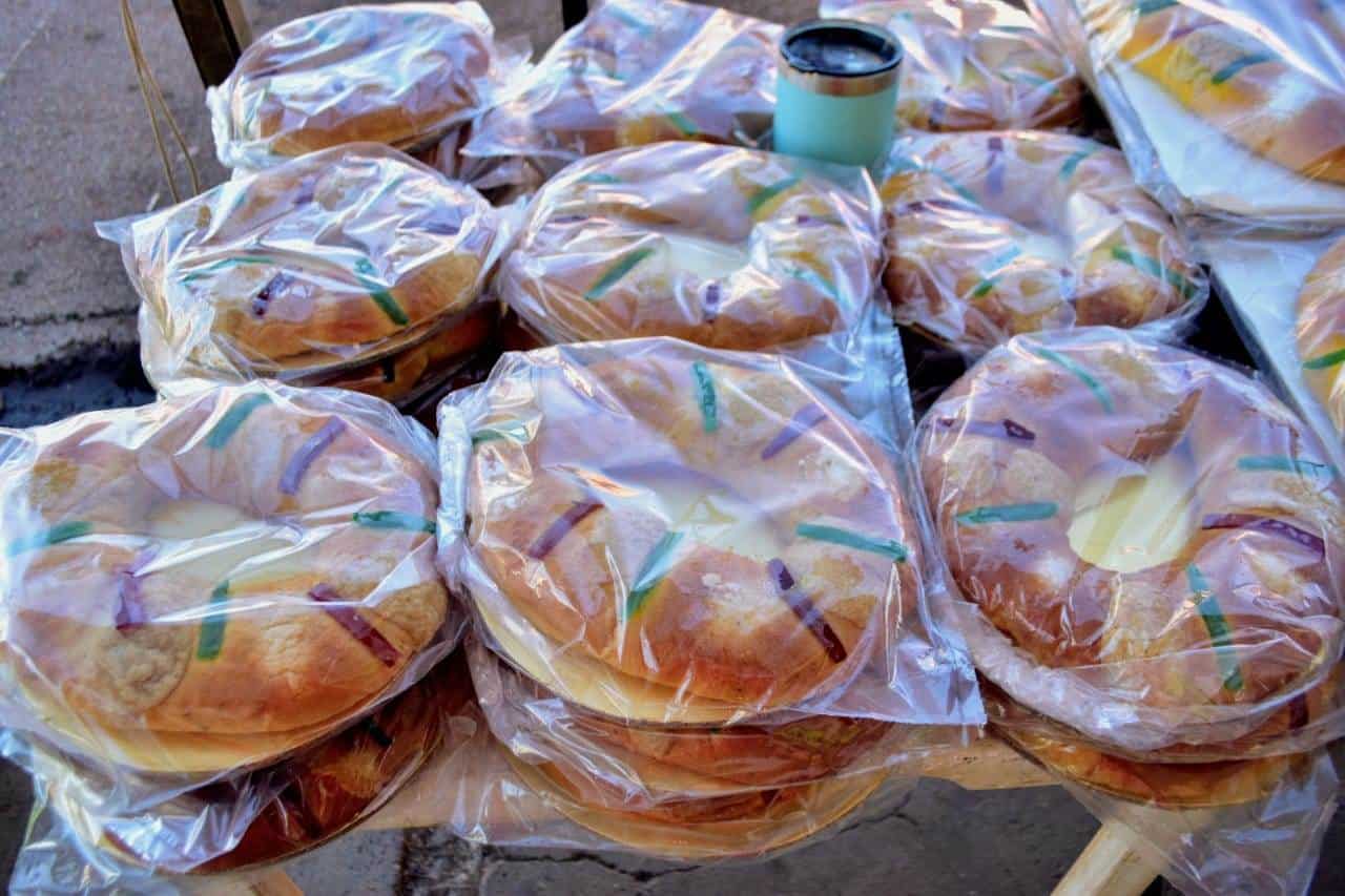 Rosca de Reyes tradición entre los cajemenses